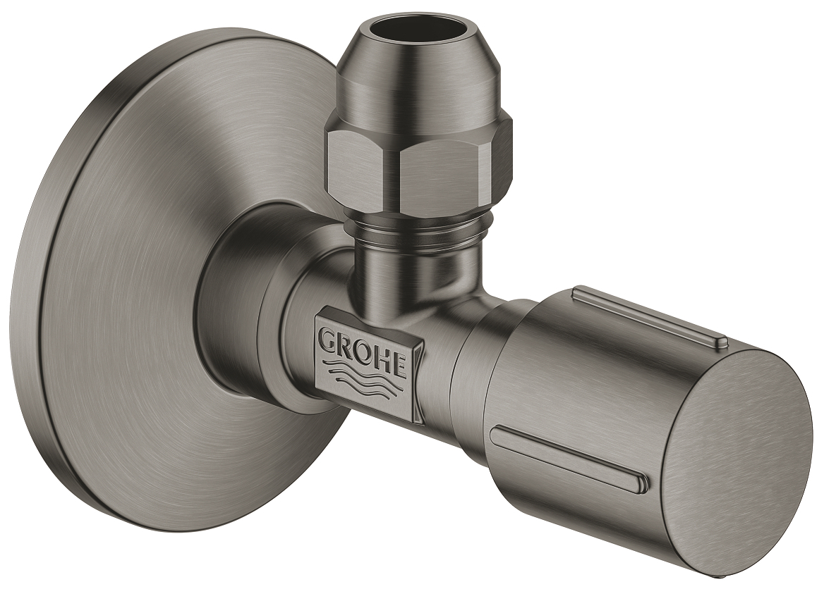 Grohe 22 039 AL0 Угловой вентиль 1/2" — 3/8", с уплотнителем и розеткой