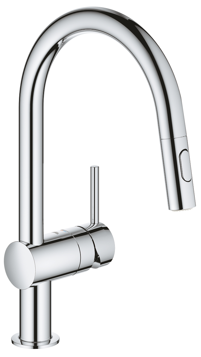 Grohe 32 321 002 Minta Смеситель для кухни 185 мм, выдвижной излив