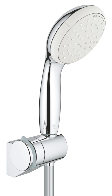Grohe 27 601 10E Tempesta Душевой набор Ø100 мм, 2 режима, шл. 1750 мм, 5,7 л/мин, поворот. кр.