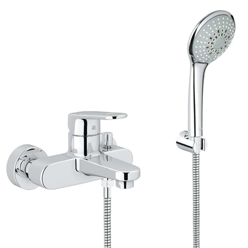 Grohe 33 547 002 Europlus Смеситель для ванны, с душевым гарнитуром