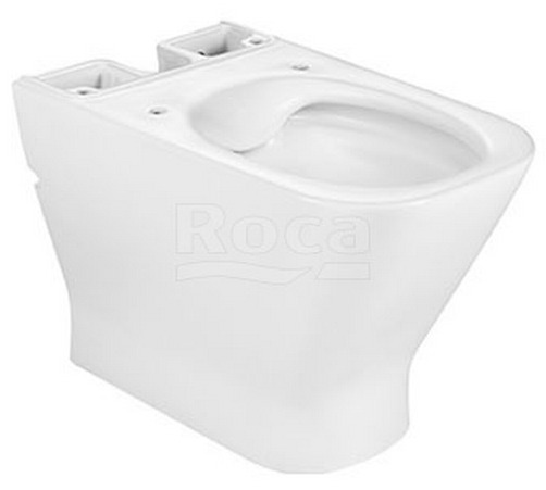 Roca 7.3427.3.700.H The Gap Унитаз безободковый напольный, двойной выпуск