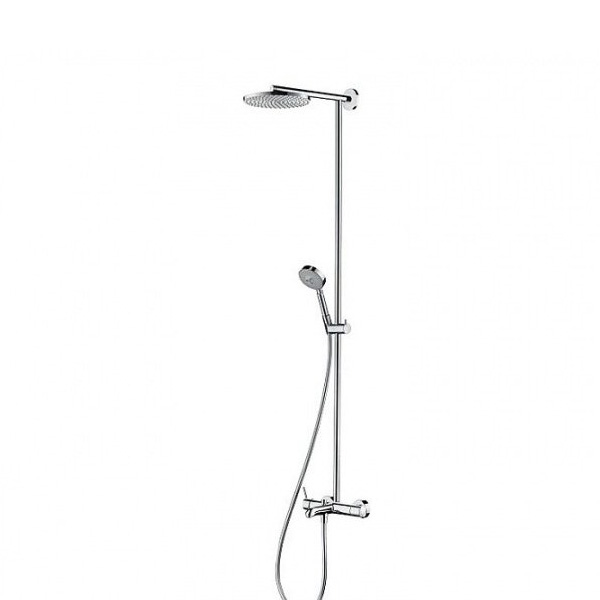 *СНЯТ*HG 27 142 000 Стойка RD®Showerpipe-S, 240 мм, с термостатом для ванны