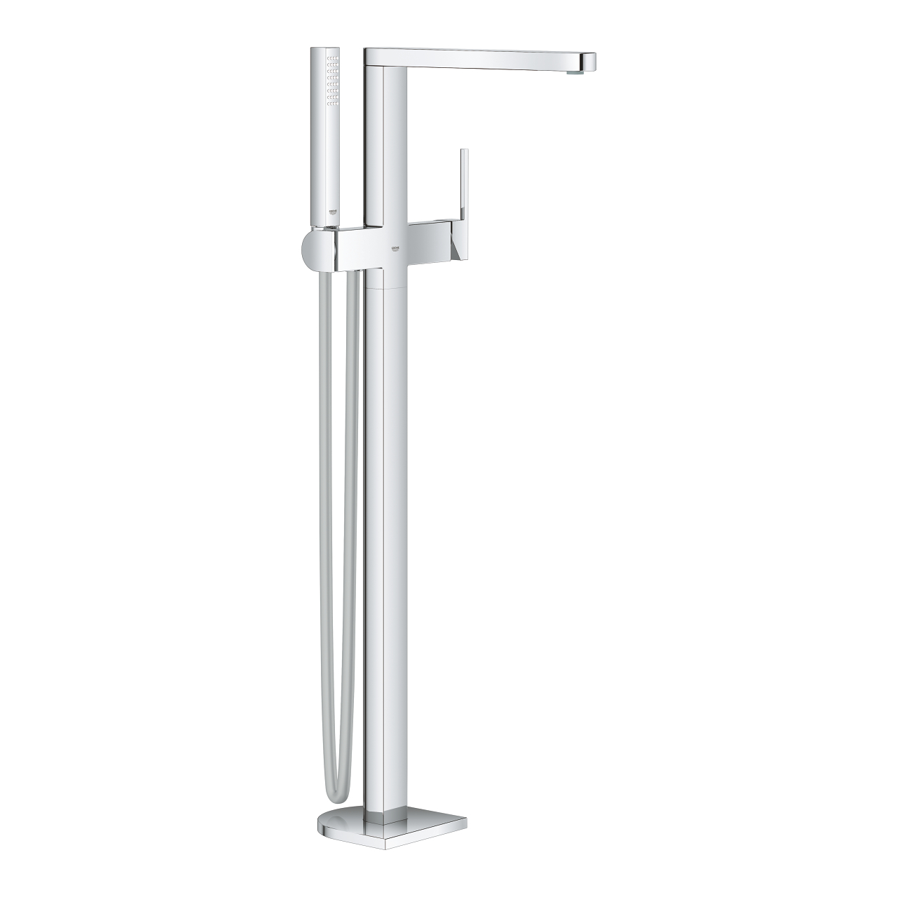 Grohe 23 846 003 Plus Смеситель для ванны, свободностоящий, H=837-941 мм, (внешняя монт. часть)