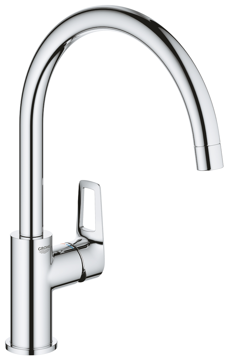 Grohe 31 232 001 BauLoop Смеситель для кухни 207 мм, ∩ излив,