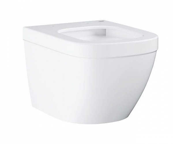 Grohe 39 206 00H Euro Ceramic Унитаз подвесной безободковый, компактный, PureGuard