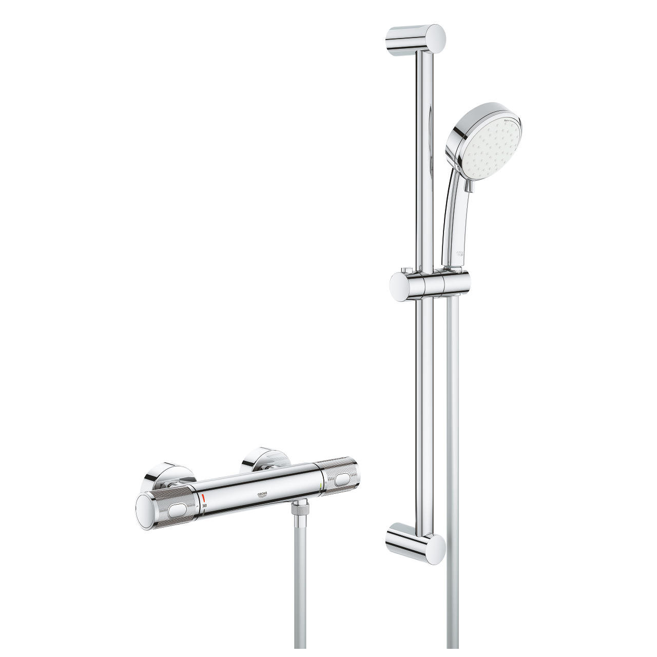 Grohe 34 783 000 Grohtherm 1000 Performance Термостат для душа + Душевой гарнитур H=620 мм