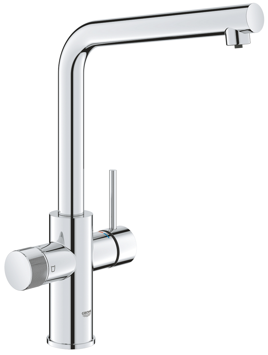 Grohe 30 588 000 Blue Pure Minta Смеситель для кухни 330 мм, под питьевую воду, выдвижной Г излив