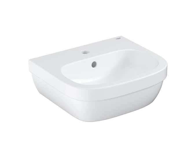 Grohe 39 324 000 Euro Ceramic Мини раковина 450х400 мм, с отв. под смеситель, с переливом