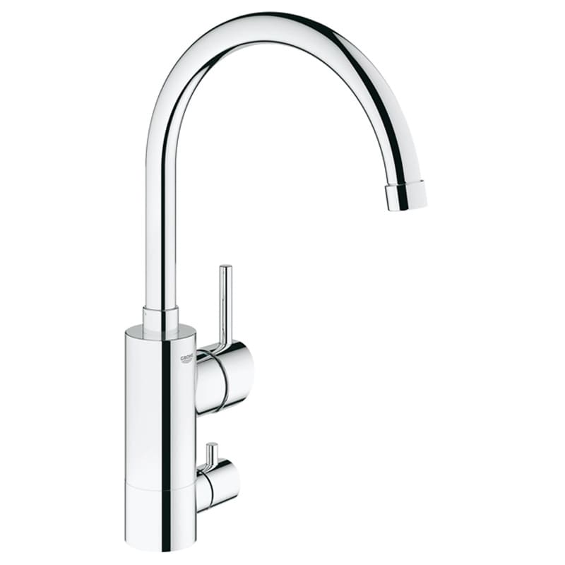 СНЯТ Grohe 32666001 Concetto New Смес.д.мойки,запорн.вент