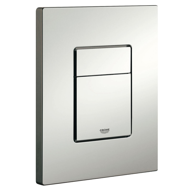 Grohe 38 732 P00 Skate Cosmopolitan Накладная панель, 2 объёма, 156х197 мм, верт. монтаж, EcoJoy