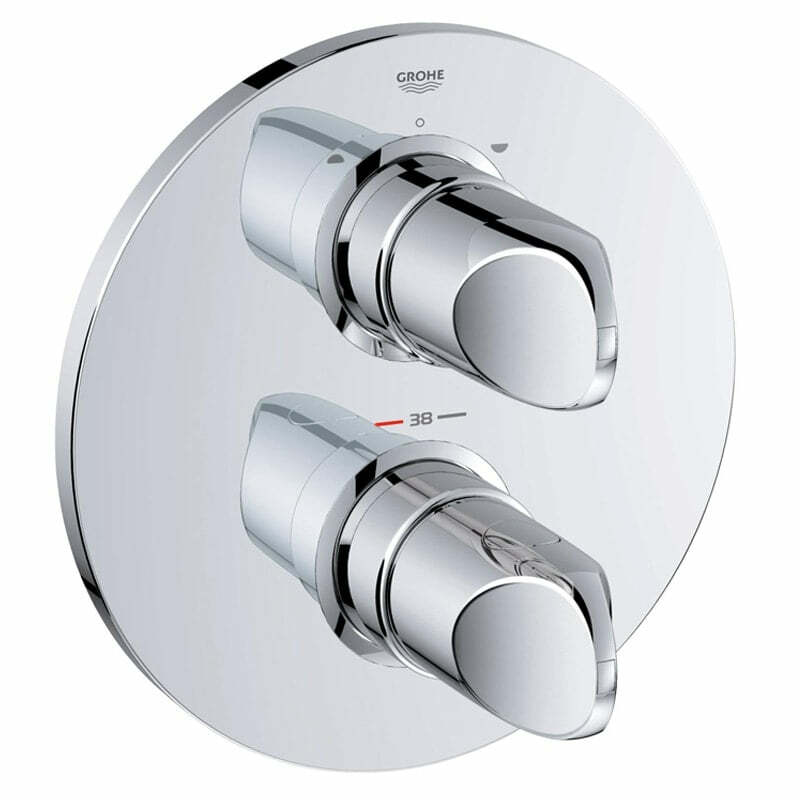 *СНЯТ*Grohe 19 364 000 Veris Термостат для 2х потребителей (внешняя монтажная часть)