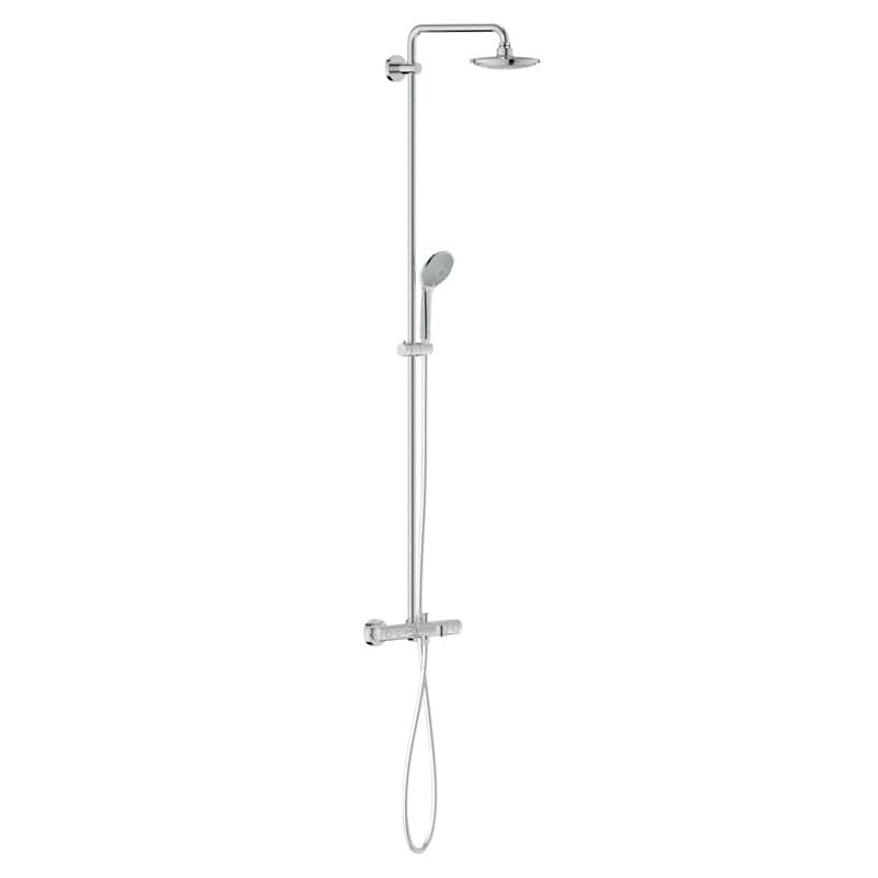 *СНЯТ*Grohe 27 475 000 Euphoria System Душевая система для ванны с терм. D180/110 мм, 1/2 режима