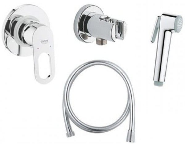 Grohe 124992 BauLoop Готовый комплект гигиенического душа
