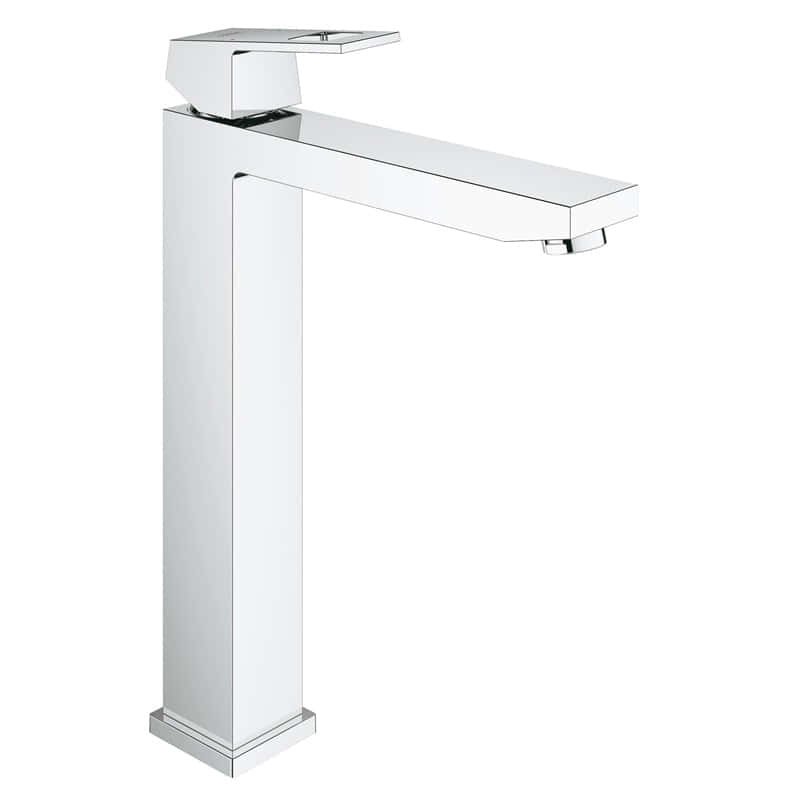 Grohe 23 406 000 Eurocube Смеситель для свободностоящей раковины 247 мм, гладкий, EcoJoy