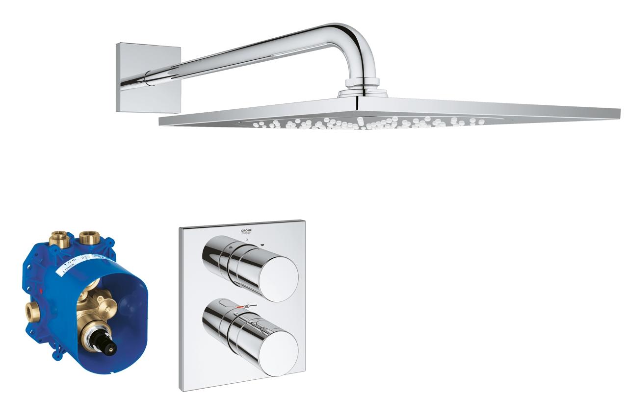 *СНЯТ*Grohe 26 261 000 Grohtherm 3000 Cosmopolitan Набор для комплектации душа