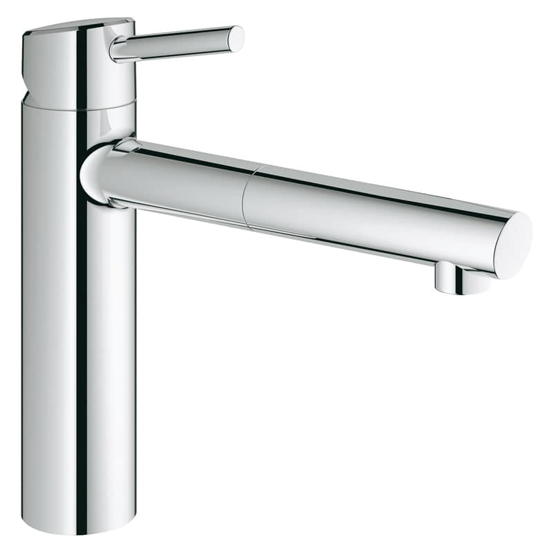 Grohe 31 129 001 Concetto Смеситель для кухни 112 мм, выдвижной Г излив