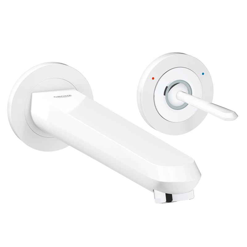 Grohe 19 969 LS0 Eurodisk Joy Смеситель для рак. 226 мм, на 2 отв, настен. (внеш. монт. часть)