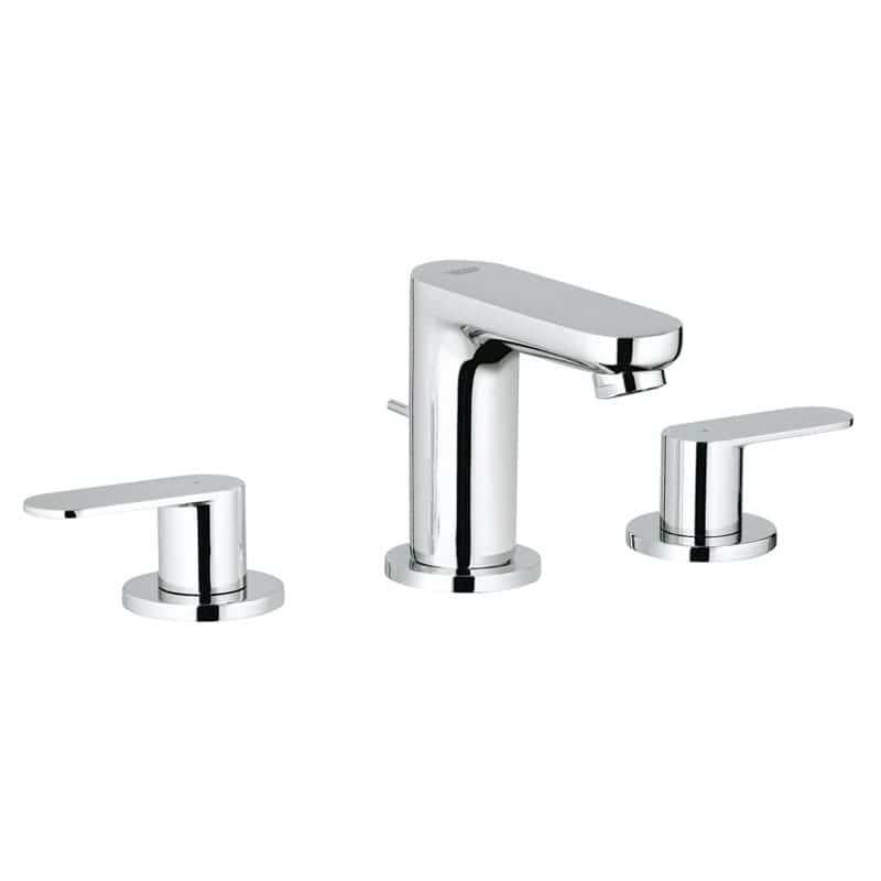 Grohe 20 187 000 Eurosmart Cosm Смеситель для раковины 84 мм, на 3 отв., со сливн. гарн., Компл.