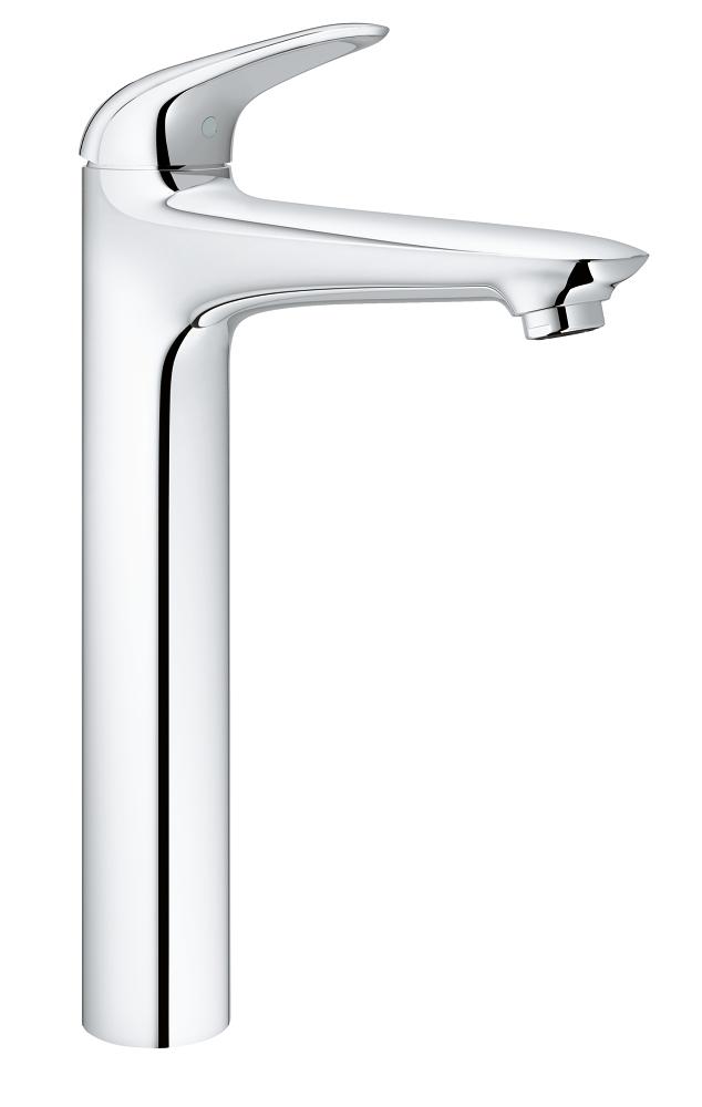 Grohe 23 585 001 Wave Смеситель для свободностоящей раковины 244 мм, Push-Open