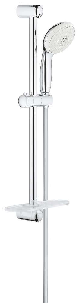 Grohe 28 436 002 New Tempesta Душевой гарнитур L=600 мм, Ø100 мм, 4 режима, мыльн., 9,5 л/мин