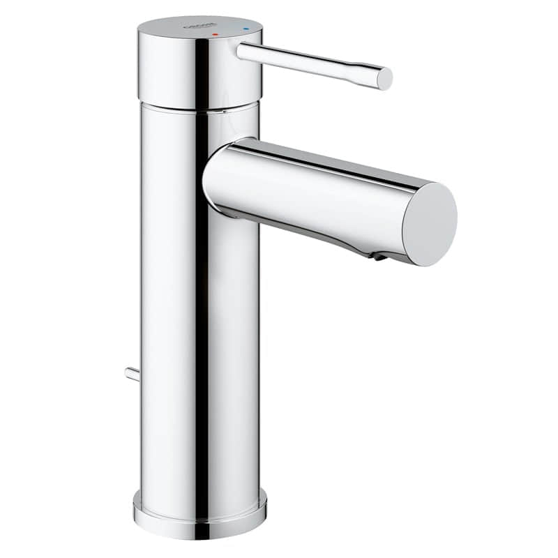 Grohe 32 898 001 Essence Смеситель для раковины 111 мм, со сливным гарнитуром, EcoJoy
