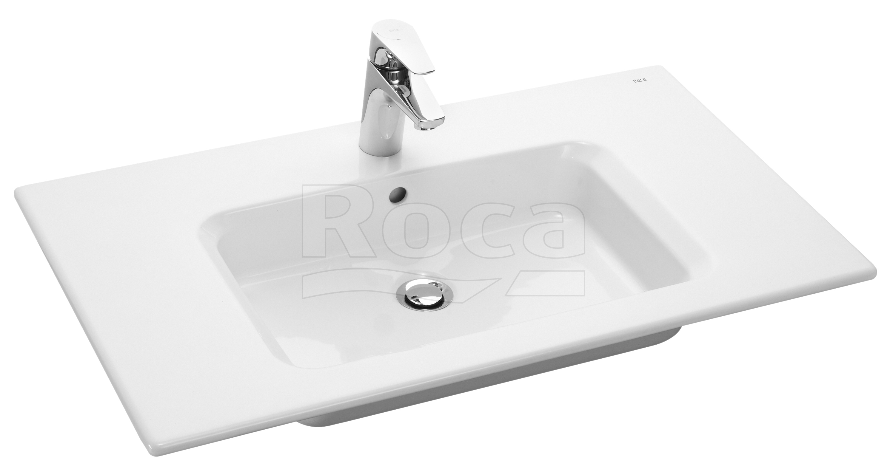 Roca 7.3279.A.400.0 The Gap Раковина мебельн 805х460х160 мм, с отв.под смеситель, с отв. перелива