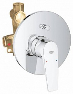 Grohe 29 117 000 Start Flow Смеситель для ванны встраиваемый, Комплект