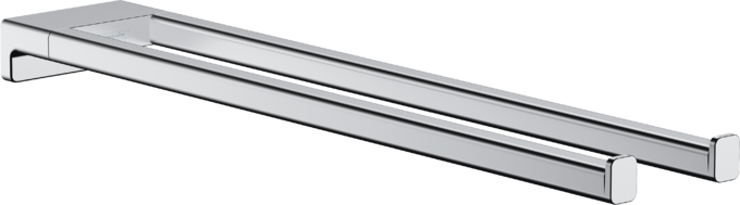 HG 41 770 000 AddStoris Держатель полотенец двухрожковый, L=455 мм, металл
