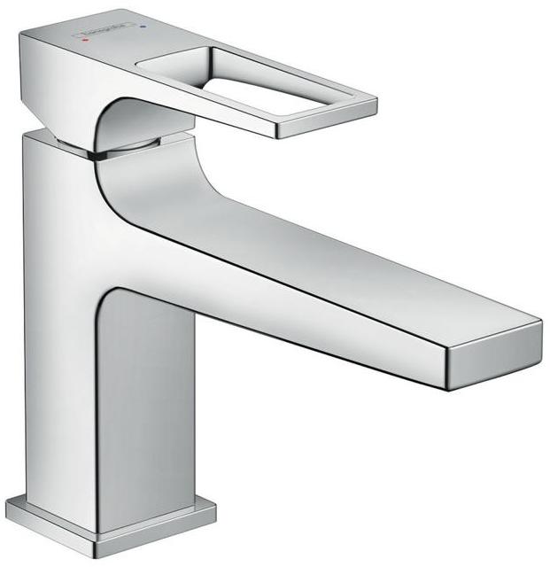 HG 74 502 000 Metropol Cмеситель для раковины 89 мм, Push-Open