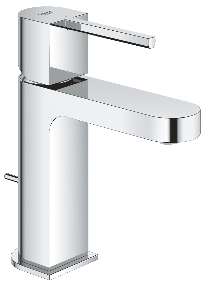 Grohe 23 870 003 Plus Смеситель для раковины 105 мм, со сливным гарнитуром, картридж ES, 5,7 л/м