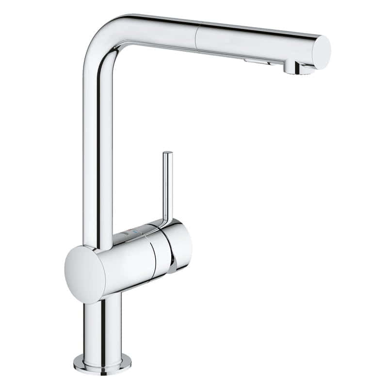Grohe 30 274 000 Minta Смеситель для кухни 295 мм, выдвижной Г излив, 2 режима