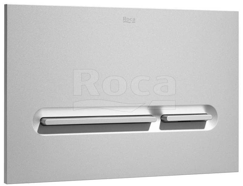 Roca 7.8900.9.900.2 Накладная панель PL5, 250х160 мм, 2 режима, Хром матовый