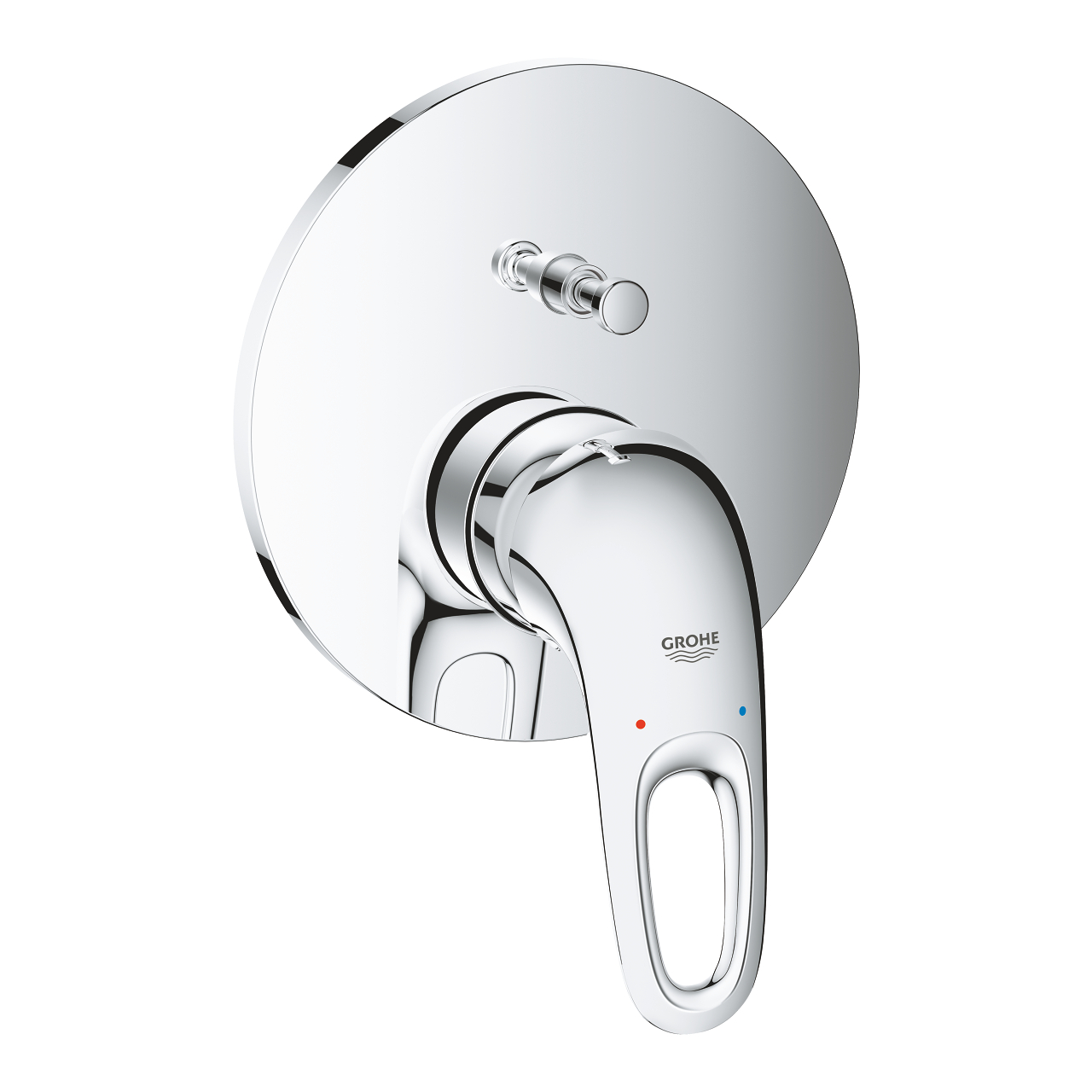 Grohe 24 049 003 Eurostyle Смеситель для ванны, 27 л/мин (внешняя монтажная часть)