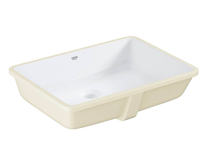 Grohe 39 480 00H Cube Ceramic Раковина встраиваемая снизу, 492x370 мм, PureGuard и анти-бакт