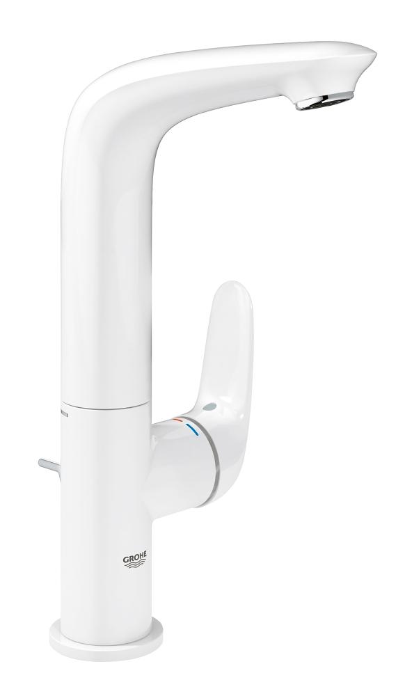 СНЯТ Grohe 23 718 LS3 Eurostyle Смеситель для раковины 245 мм, со сливным гарнитуром, EcoJoy