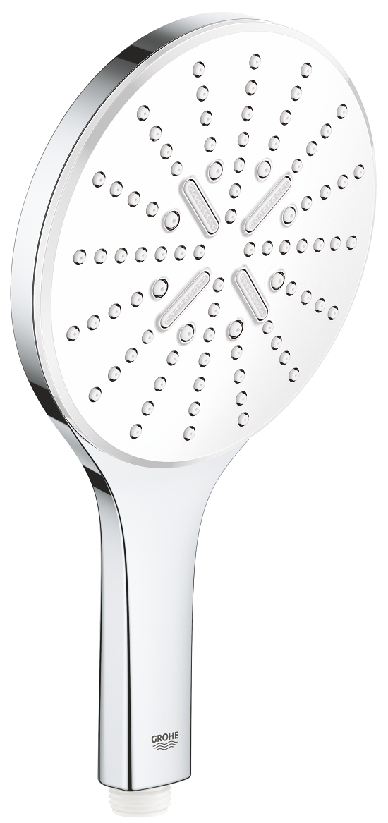 Grohe 26 554 LS0 RainShower SmartActive Ручной душ, Ø150 мм, 3 режима, 9.5 л/мин, Белая Луна