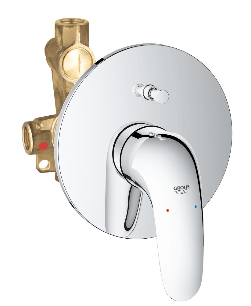 Grohe 23 730 003 Eurostyle Смеситель для ванны встраиваемый, Комплект