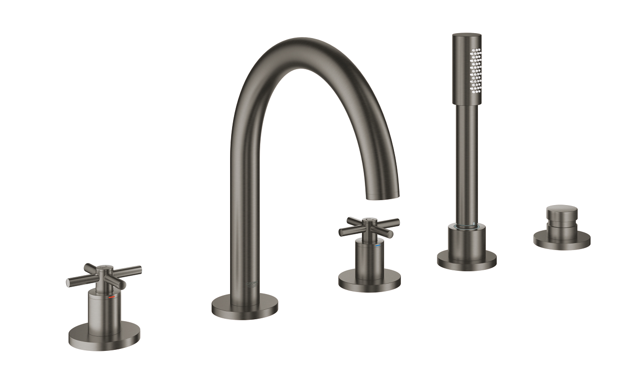 Grohe 19 923 AL3 Atrio Смеситель для ванны на 5 отв., керамика 90°, Комплект