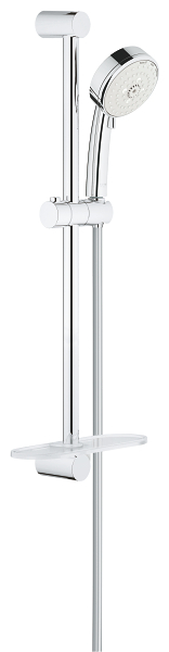 Grohe 27 576 002 New Tempesta Cosmopolitan Душевой гарнитур H=600 мм, Ø100 мм, 3 реж., полочка