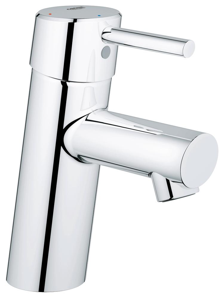 Grohe 23 385 10E Concetto Смеситель для раковины 66 мм, гладкий, CoolStart, 5,7 л/мин