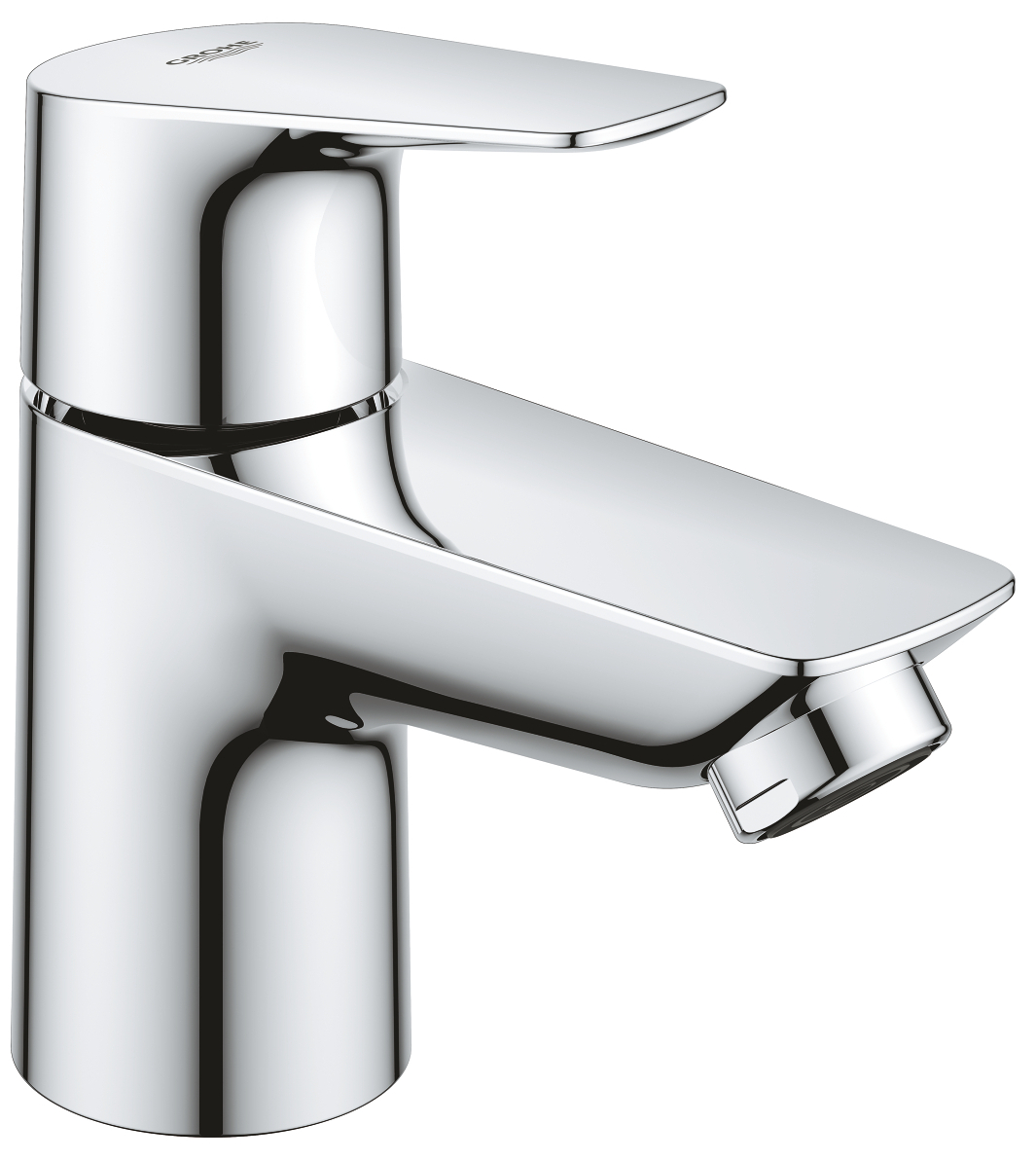 Grohe 20 421 001 BauEdge Монокран для раковины 52 мм, гладкий, для холодной или специально подготовл