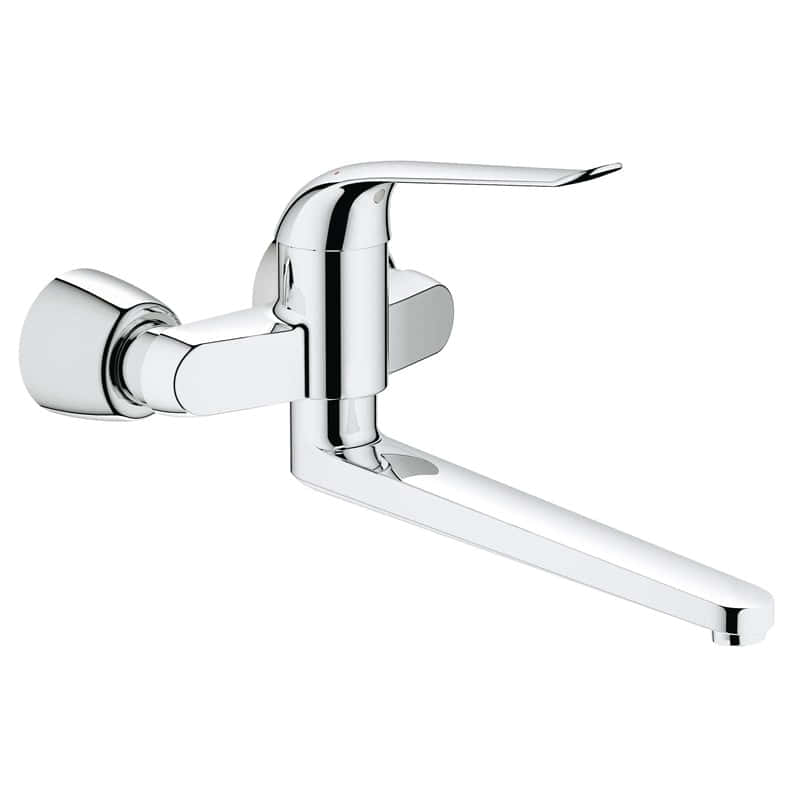 Grohe 32 775 000 Euroeco Special Смеситель для раковины 342 мм, настенный, EcoJoy