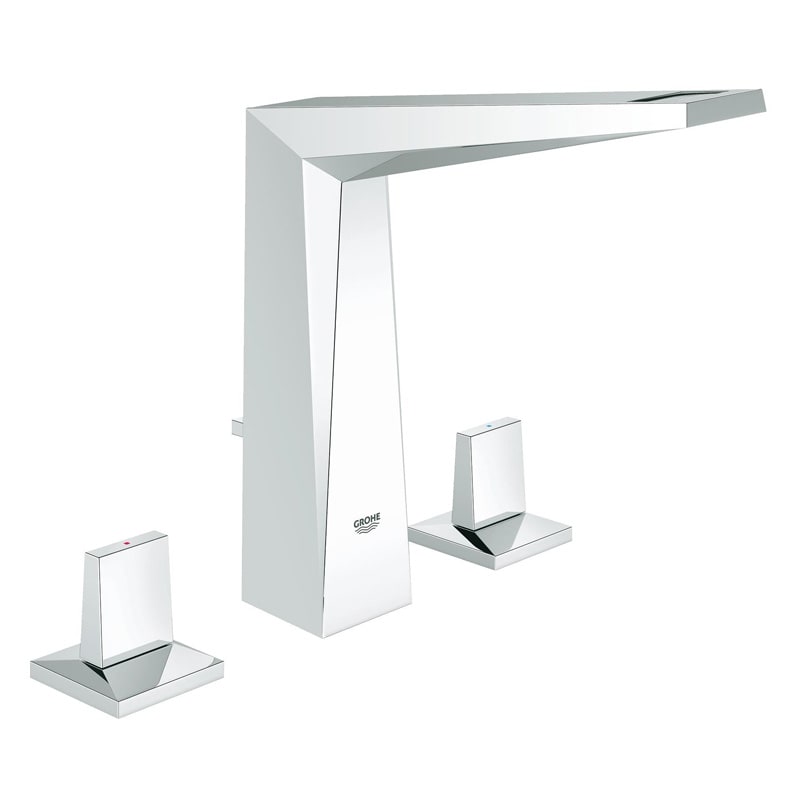 Grohe 20 344 000 Allure Brilliant Cмеситель для раковины 201 мм, на 3 отв. со слив. гарн., Компл