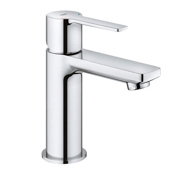 Grohe 23 791 001 Lineare Смеситель для раковины 95 мм, со сливным гарнитуром Push-Open 1¼"