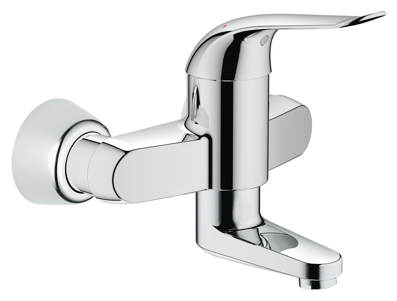 Grohe 32 770 000 Euroeco Special Смеситель для раковины 157 мм, настенный, рычаг 170 мм