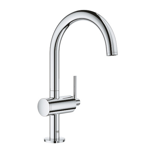 Grohe 32 042 003 Atrio Смеситель для раковины 202 мм, со сливным гарнитуром