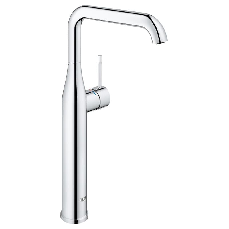 Grohe 32 901 001 Essence Смеситель для свободностоящей раковины 322 мм, ∩ излив, гладкий, EcoJoy