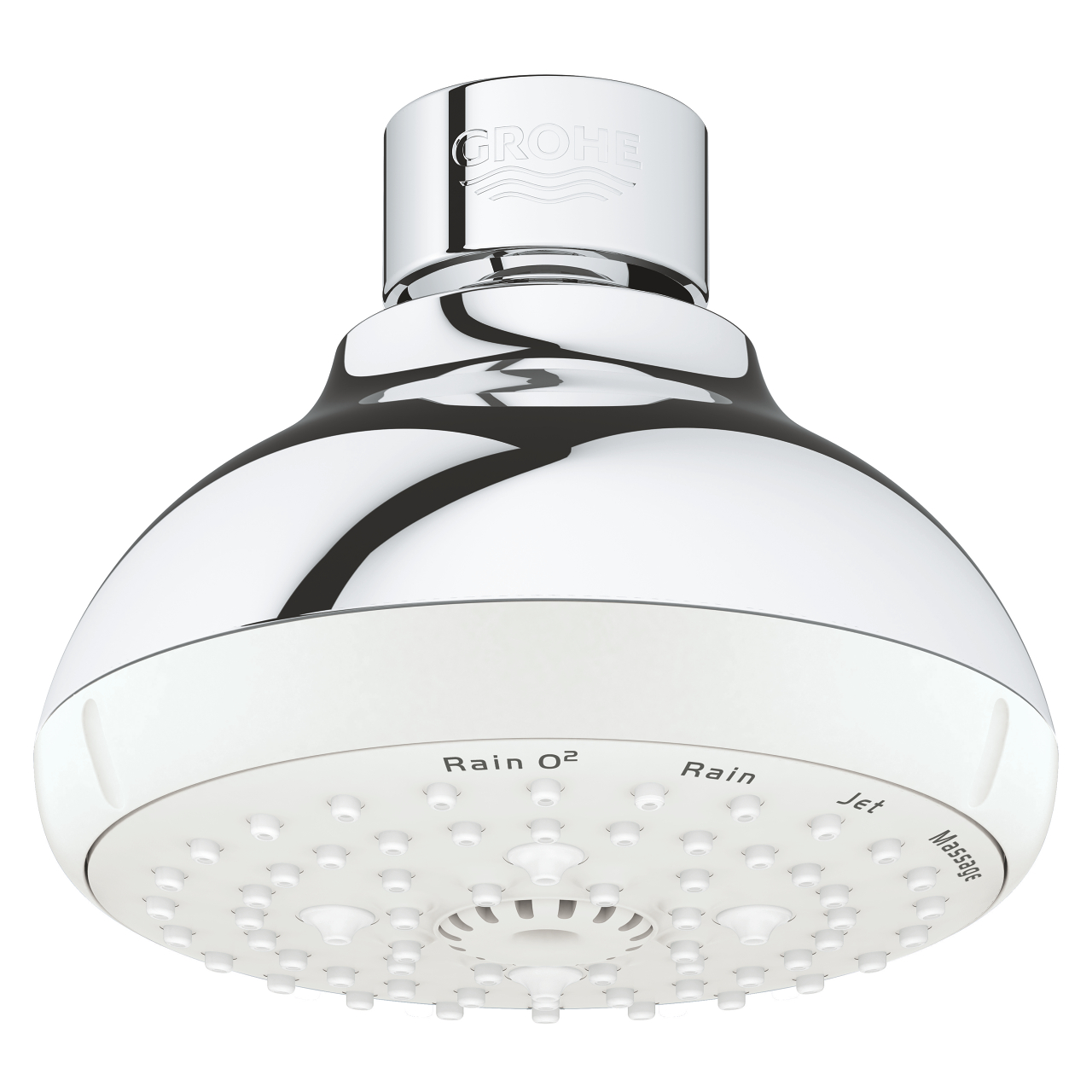 Grohe 27 606 001 Tempesta Верхний душ Ø100 мм, 4 режима, ½", 9,5 л