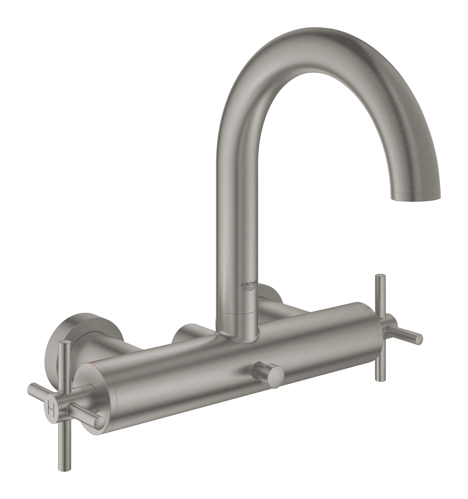 Grohe 25 010 DC3 Atrio Смеситель для ванны, поворотный ∩ излив, керамика 90°