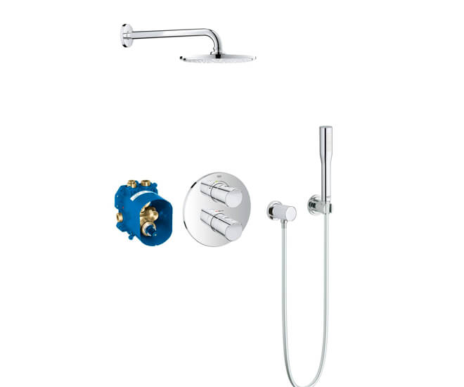 *СНЯТ*Grohe 34 631 000 (замена на 34732/34705) Grohtherm 2000 Набор для комплектации душа с Rain